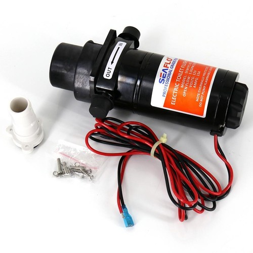 12V Macerator Waste Water Pump for Electric Toilet Boat Marine Yacht - Picture 4 of 6