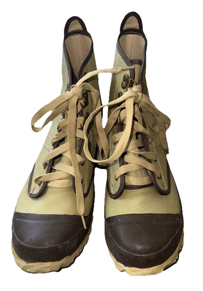 Zapatos de vadeo Hodgman Lakestream ruedas para hombre talla 9 pesca con mosca caña de acero tostado Foto 3 de 4