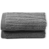 Westwing Audrina Grau Baumwolle 550Gsm Handtuch Set 2 StüCk 30X50