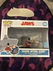 Funko Pop! Vinyl Super 6": Jaws - Shark Biting Quint 6 inch Entertainment Earth