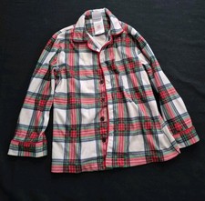 WonderShop Kids Long Sleeve Button Up Pajama Top Sleepwear Size 6 Kids
