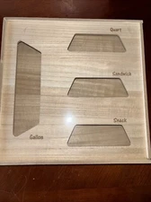 Ziplock Storage Bag Organizer 2023 Wooden Food Sandwich Bags