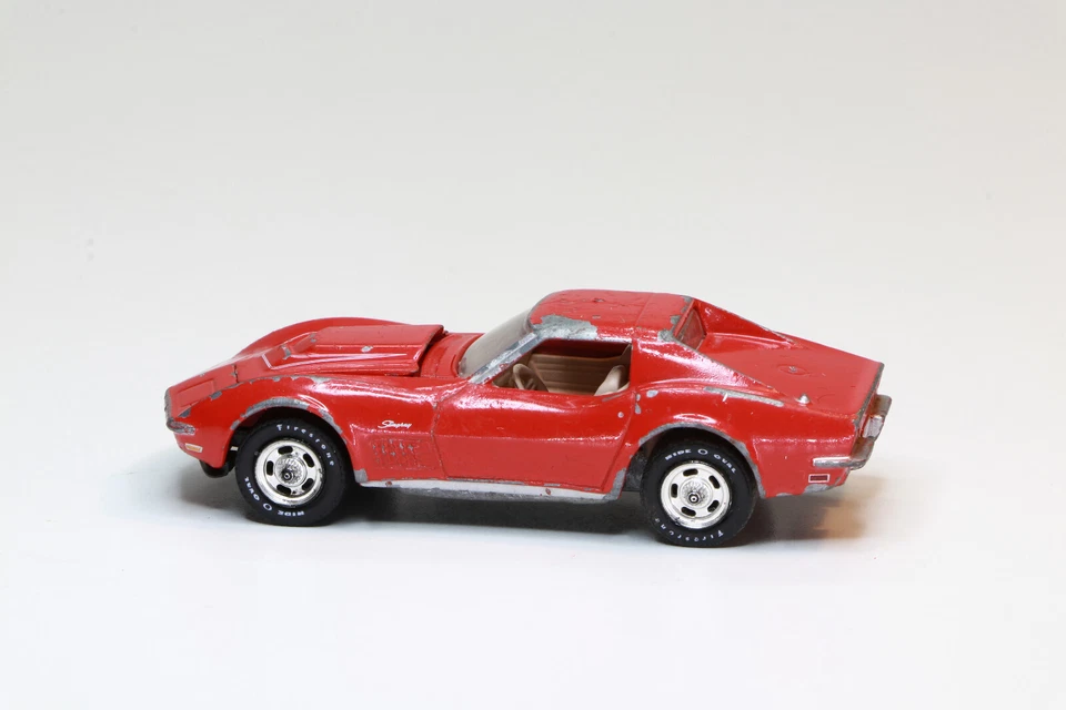 Chevrolet Corvette Stingray 1970 GreenLight rojo 1:64 coche diecast vintage Foto 4 de 4
