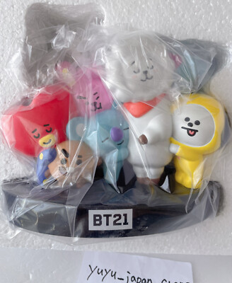 BTS　防弾少年団　BT21　COOKY CHIMMY RJ　セット BTS BT21 RJ Chimmy Cooky Tata Character Figure Linefriends
