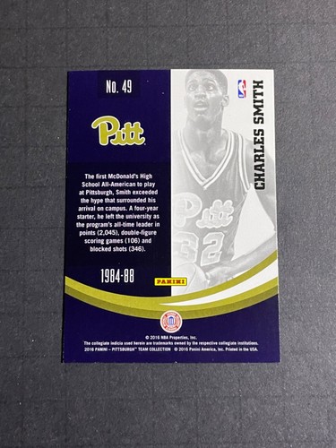 2016 Panini Pitt Panthers Sports Cards - Pick From List - Buy 4+ Save 60% - Picture 114 of 114
