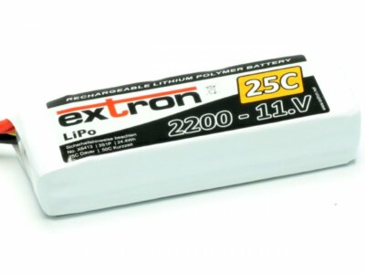 LiPo Akku Extron X2 2200 - 11,1V (25C | 50C) 3S1P  Artikelnummer: X6413