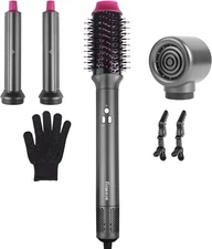 Hair Dryer Brush 4 in 1 Hot Air Styler, Ionic Blow Dryer Fast Drying 110,000RPM