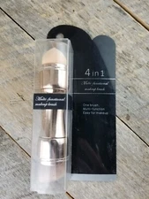 Multi Tasker 4 in 1 makeup brush sponge concealer eyeshadow contour rosegold 