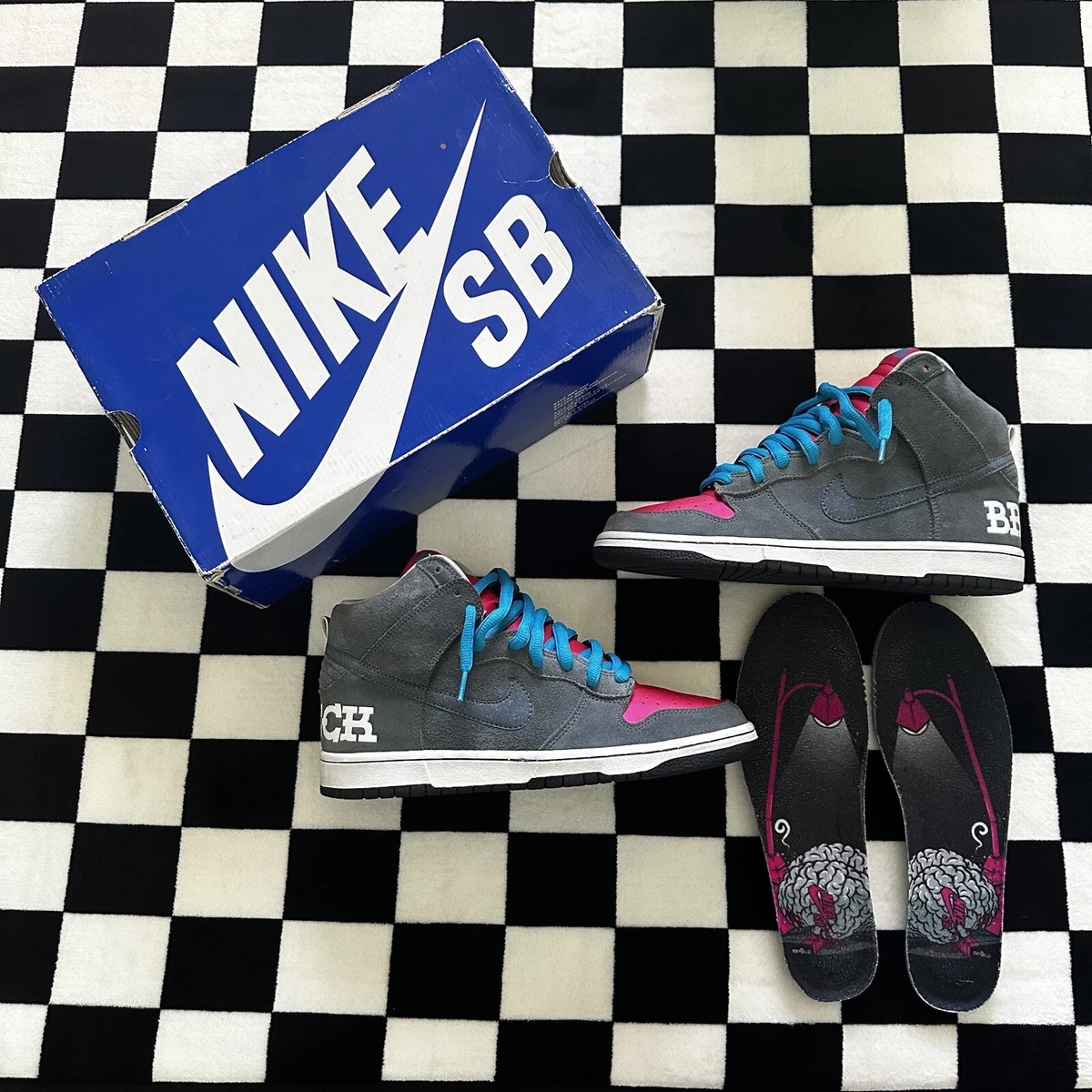 Nike Dunk Premium SB High Brain Wreck for Sale | Authenticity