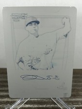 2011 BRIAN BRODERICK 1st Bowman Chrome Prospect Printing Plate Black 1/1 #BCP75