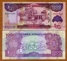 Somaliland, 1000 shillings, 2011, P-20, UNC