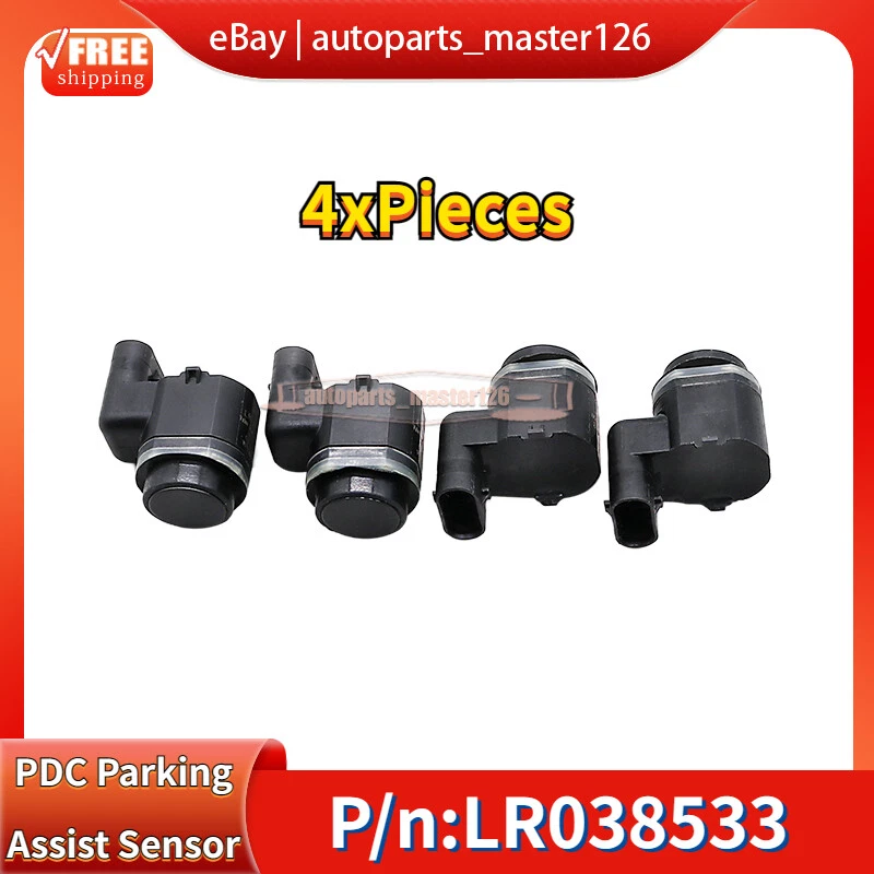 4x Sensor de asistencia de estacionamiento PDC para Land Rover Range Rover Sport Jaguar 2010-2015 Foto 3 de 4