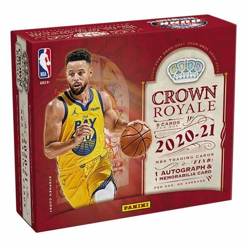 Panini Crown Royale 2020-21 NBA Hobby Box EDWARDS KABOOM!