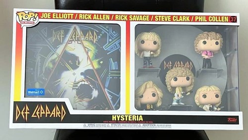 Funko 37 Álbumes Pop DEF LEPPARD HISTERIA Exclusivo Walmart 5 Figuras de Vinilo Rock - Imagen 11 de 11