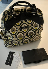 Petunia Pickle Bottom PPB Satchel Backpack Beautiful Barcelona w/ PPB Wipes Case