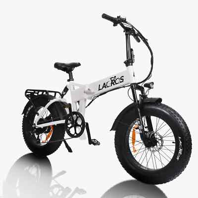Lacros Pinecone 20'' Electric Mountain Bicyle City e-Bike 1000W Peak 20AH 7 Speed
