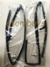 OEM NISSAN NAVARA FRONTIER D40 DOOR GLASS WINDOW Channel Felt Run RUBBER SEAL