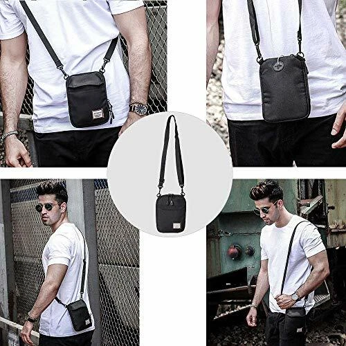 Multifunctional Pattern Small Crossbody Bag For Men Shoulder Bag Men's  Purse Satchel Nylon Messenger Bag Gift Man Sling Bag Casual Bag For High  School