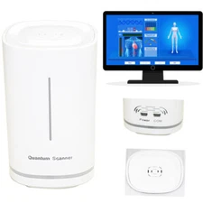 2025 White Hand Touch Quantum Magnetic Resonance Body Analyzer Health Detector