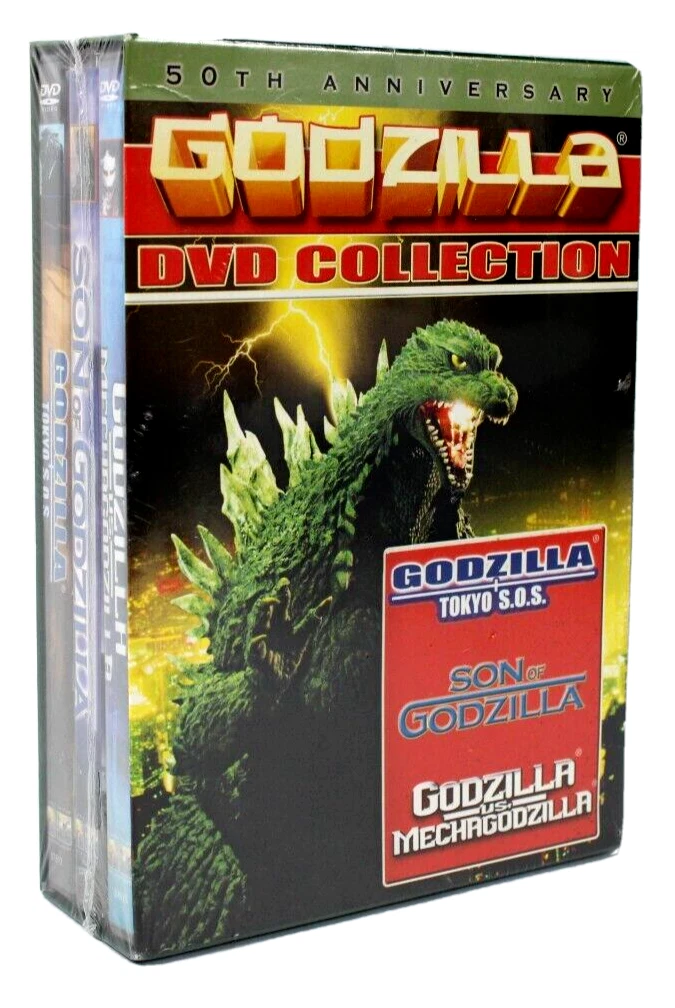 Godzilla Dvd Collection 50th Anniversary