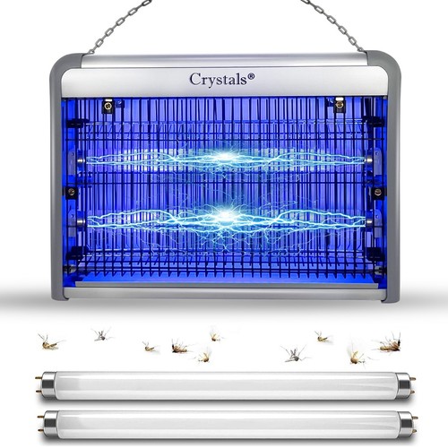 12W|20W Eléctrico UV Asesino de Insectos Moscas Plagas Insectos Insectos Trampa Luz Reino Unido - Imagen 18 de 24