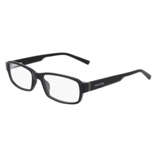 Nautica Men's Rectangular 54mm Eyeglasses Matte Black N8174-005