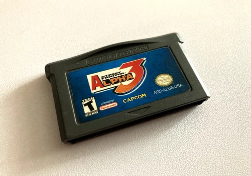 Street Fighter Alpha 3 Nintendo GBA Cart Tested Capcom