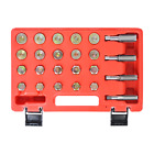 <!--F#f_0-->Oil Pan Drain Plug Sump Bolt 24pc Thread Repair Tool Kit Set Size M13 - M20 Tap<!--F/-->