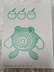 Poliwhirl Pokemon Karuta Playing Cards ShoPro Japanese Nintendo E6459