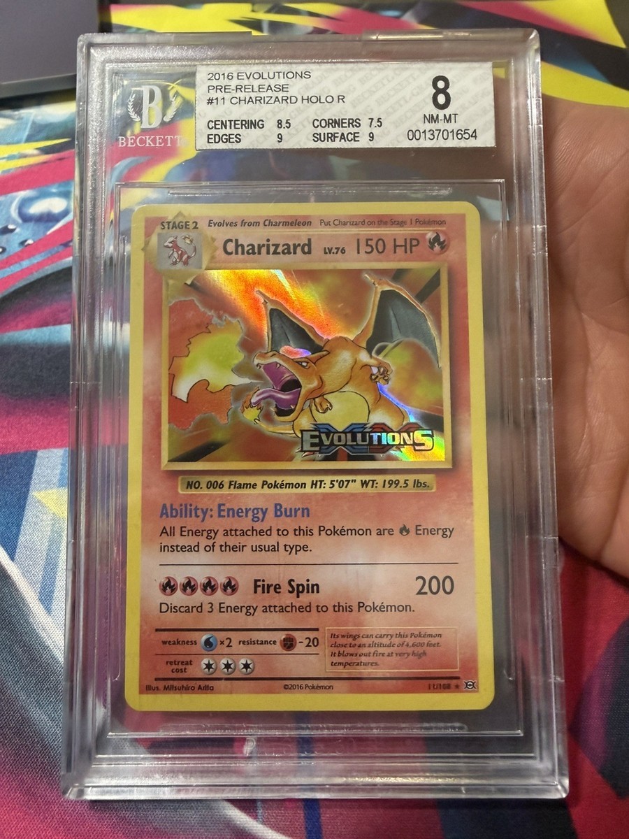 charizard pokemon card xy evolutions Charizard ex FA 101/108