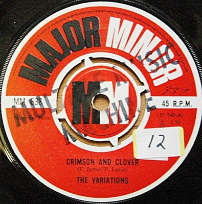 7'' VARIATIONS Crimson And Clover MM638 Major Minor UK