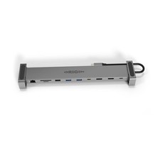 Origin Storage USB C Travel Dock Dual HDMI Ports Grey (OSDOCK-TD10-1PD)