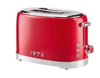 SILVERCREST Toaster Retro STR 980 A1 Rot Edelstahl 980W Doppelschlitz B Ware
