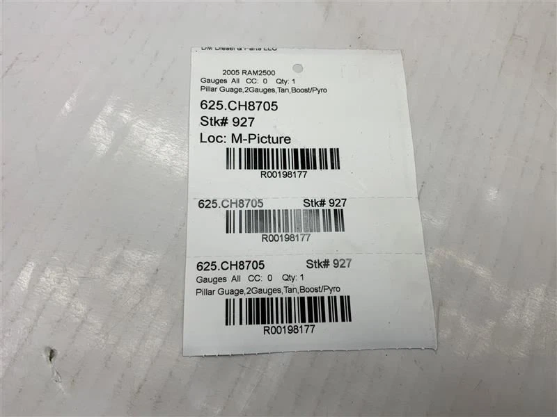 2003–2009 Dodge Ram 2500 3500 5,9 л 6,7 л комплект датчиков автометра Cummins Boost Pyro - Изображение 3 из 4