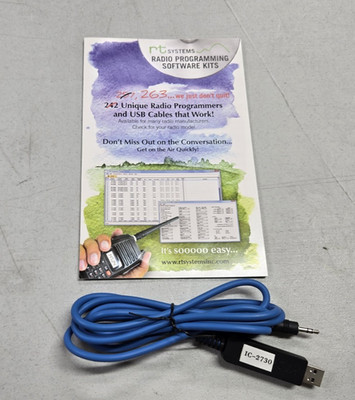 RTsystems WCS2730-USB - USB-29A Program & Data Management Cable for ICOM IC-2730