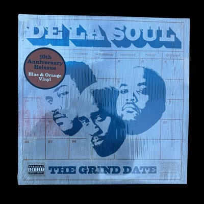 De La Soul The Grind Date RARE Blue Orange Vinyl US 20th Anniversary Reissue VG+
