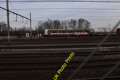 Foto SNCB Belgische Eisenbahn 6x4 Infrabel Technikwagen bei Vilvoorde um 2023 5
