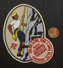 BOY SCOUTS OF AMERICA BSA OA PHILMONT RANCH N.M. ROCK CLIMBING MECCA PATCH 4"!
