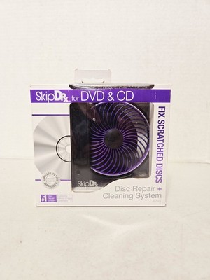 SkipDr DVD & CD Motorized Disc Repair System (Digital Innovations) ~ New In Box