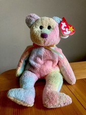 Groovy the Bear Beanie Baby – Ty Original 1999 – Mint with Tags