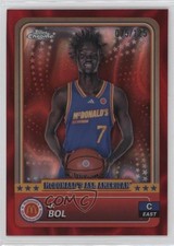2024 Topps Chrome McDonald's All American Red Lava Refractor /125 John Bol J 5lz