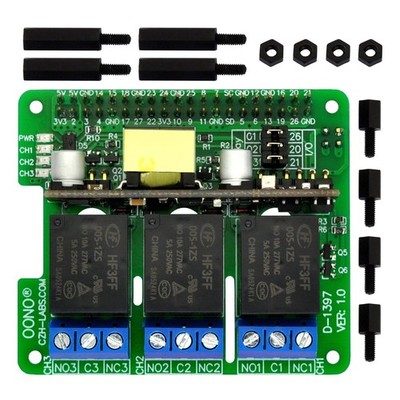 RPi PoE Relay Board Module for Raspberry Pi 3B+, 4B, Power Over Ethernet Control