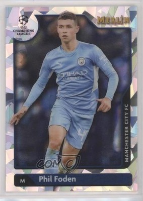 2021 Topps Merlin Collection Chrome UEFA Club Competitions /250 Phil Foden 0t1n