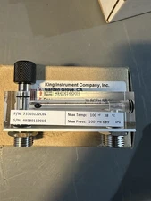 New King Instrument 75303122C07 Flow Meter 1/4” FNPT SS 20 SCFH