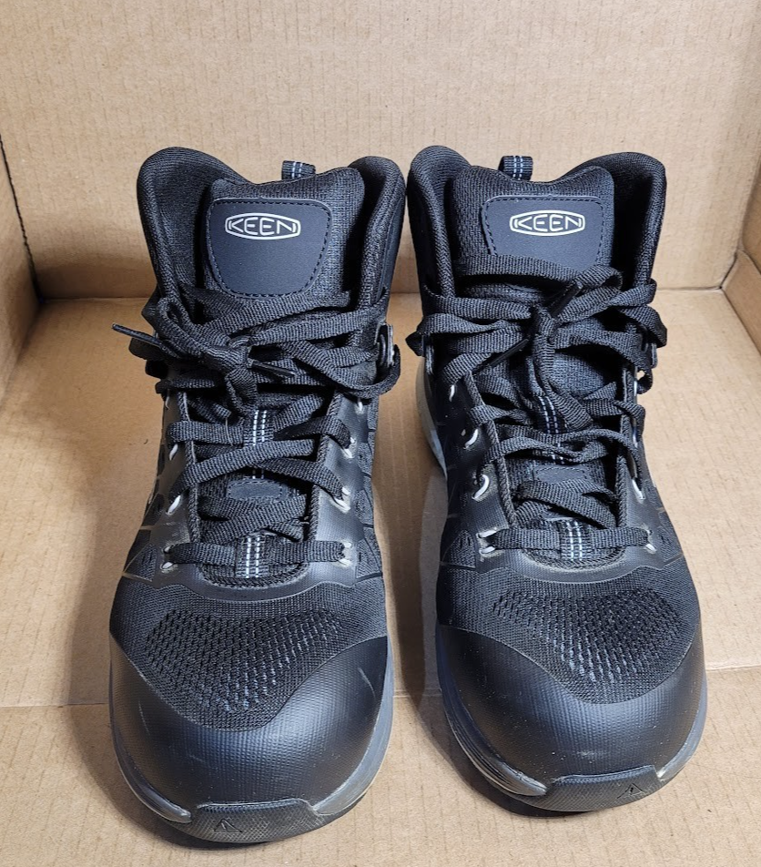 Stivali KEEN Utility Vista Energy punta media in fibra di carbonio da uomo taglia 10 5 EE WIDE