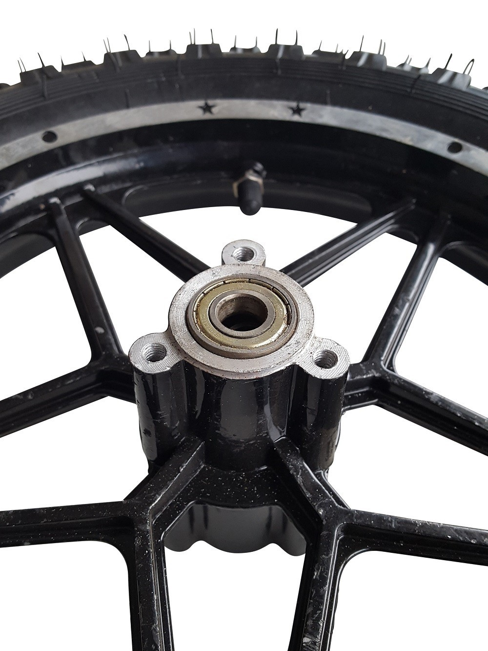 Ruota anteriore 2.50-10 cerchio pneumatico tubo scooter elettrico dirt bike cross pneumatici foto 3