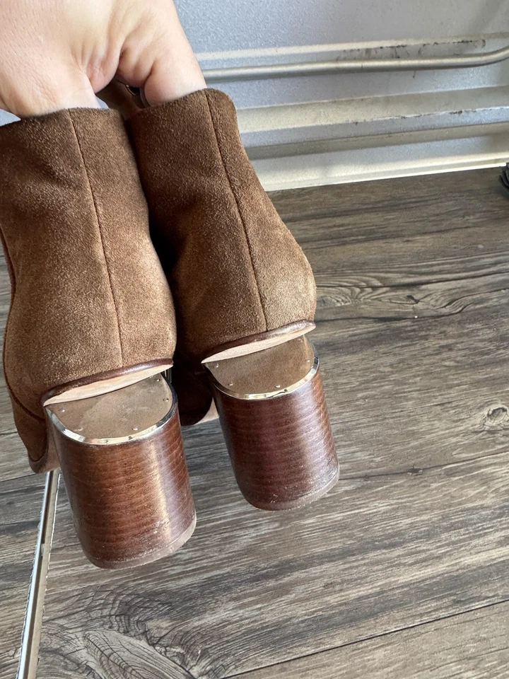 RARE ALEXANDER WANG Gabi Suede Ankle Boots Shoes, Truffle, EUR 41 - Image 3 of 4