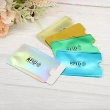 10x RFID Blocking Sleeves Credit Card Protector Shield ID Security