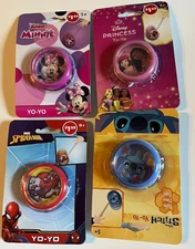 NEW ~ WHAT KIDS WANT!  CHARACTER YO-YO ~ YOU CHOOSE 1 or ALL ~ 1+ SHIP