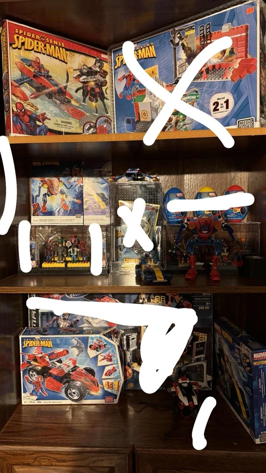 🕷️ Mega Bloks Spiderman/Marvel For Sale – RARE – Read Description 🕷️ - Image 4 of 4